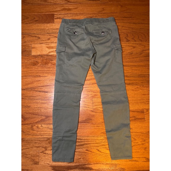 Seven7 Green Skinny Jeans with‎ Designed Buttons Size 4 - Picture 6 of 12